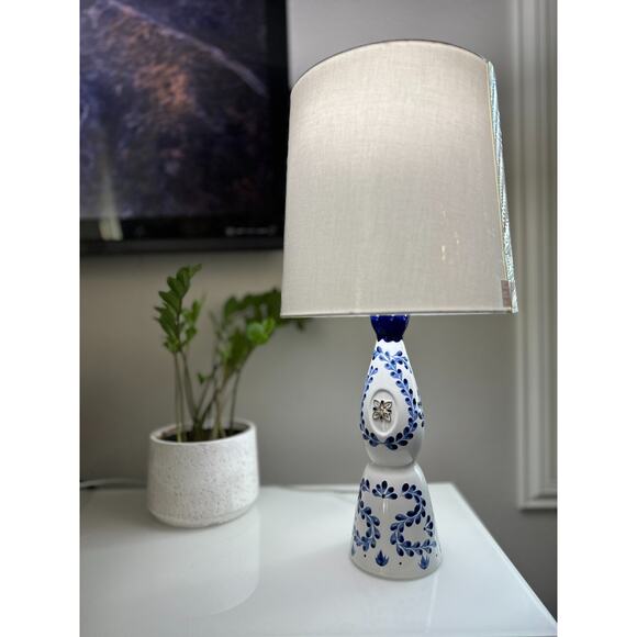 Clase Azul Tequila Bottle Mag 1.75L Handcrafted Repurposed Lamp Multiple - Picture 8 of 9